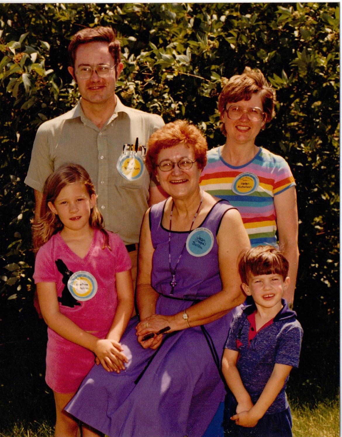 Johnson Family Reunion 1983